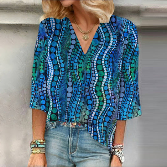 Levoire | À Pois Abstrait Vintage