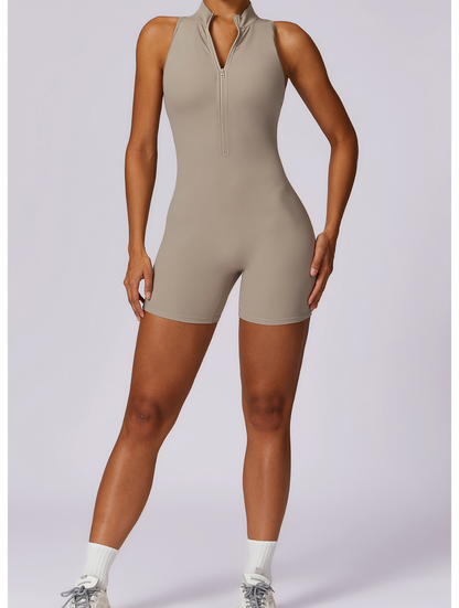 Levoire | Sculptant Yoga Fitness Combinaison (Sans Manches) lin