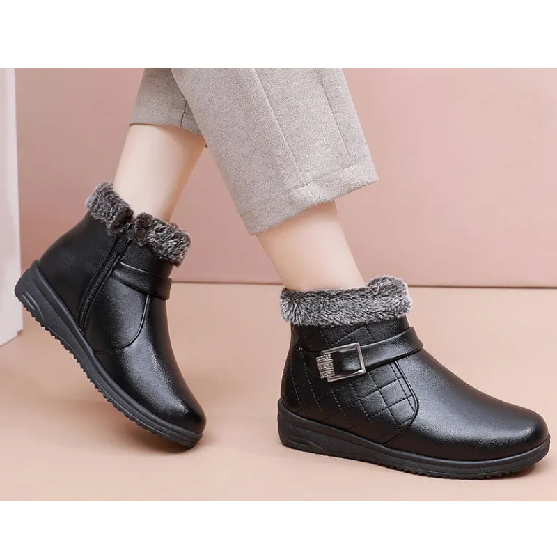 Levoire | Bottines Pour Femmes Chaudes Avec Semelle Épaisse Pour Un Maintien Et Un Confort Supplémentaires