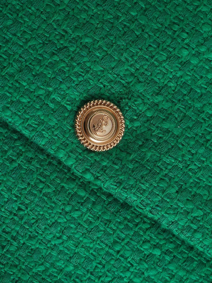 Levoire | Élégant Cardigan Vert Éthéré