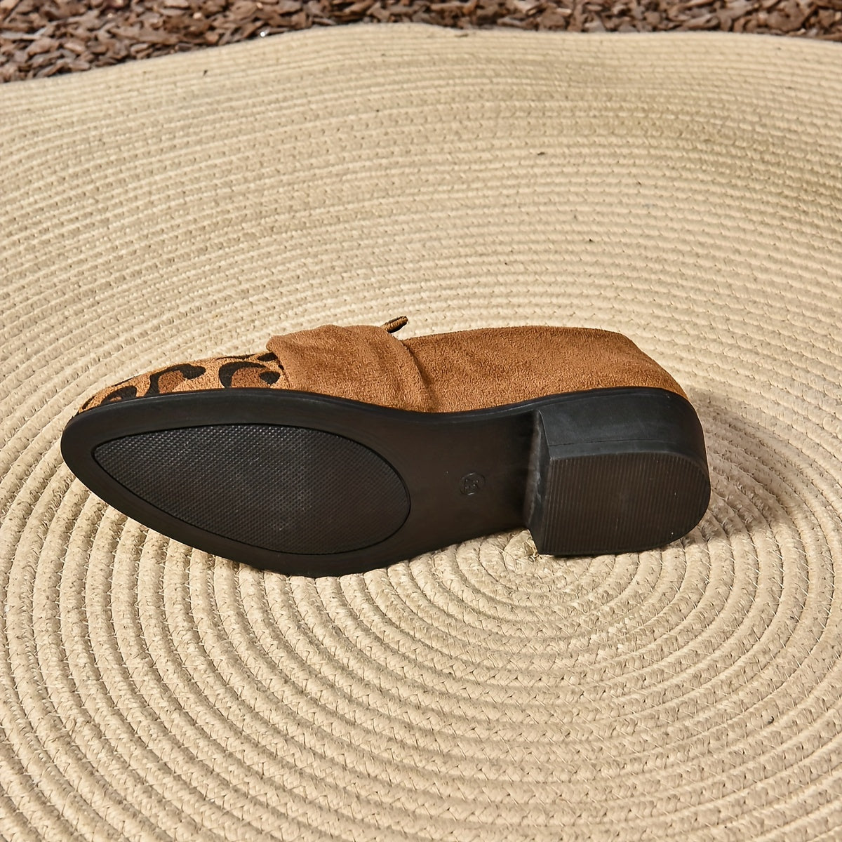 Levoire | Sandales Pour Femmes Élégantes À Motif Léopard Avec Lacets