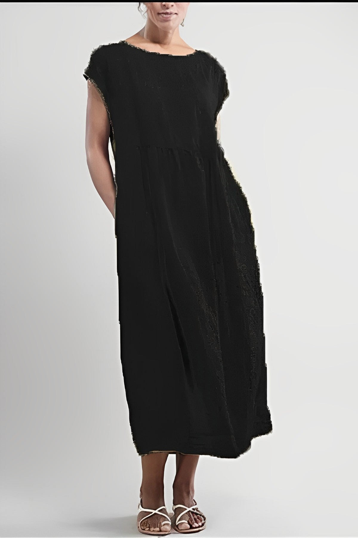 Levoire | Robe Élégante Style Vintage Noir