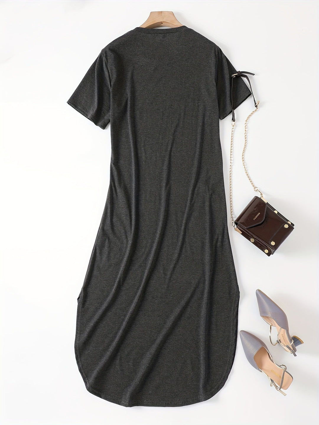 Levoire | Robe décontractée à encolure ronde pour femme