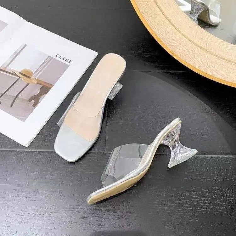 Levoire | Chaussures à talons hauts avec sangle transparente