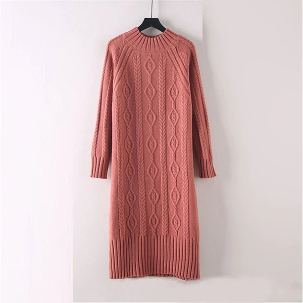 Levoire | Robe En Velours Corail Rouge Épais