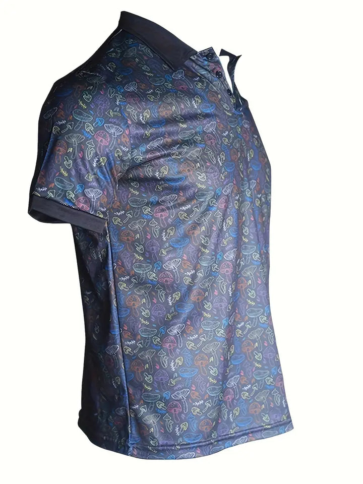 Levoire | Chemise Manches Courtes Imprimé Décoratif