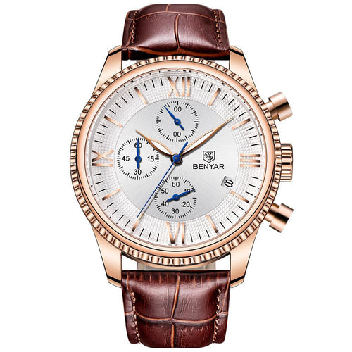 Levoire | Montre En Cuir Classique Pour Élégance Intemporelle