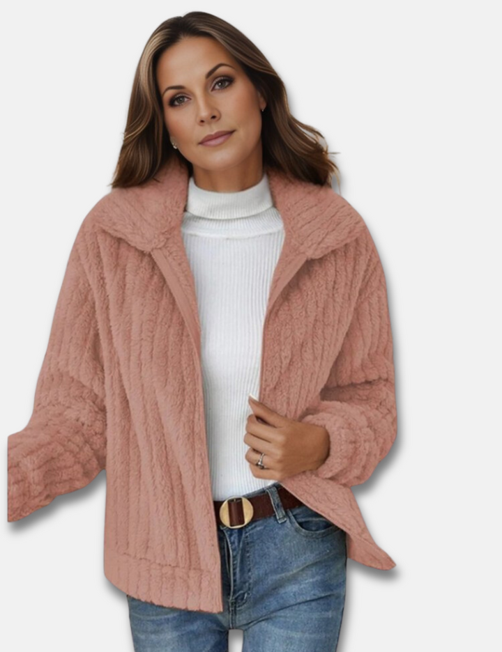Levoire | Veste Élégante Chaude Avec Polaire Pour Femmes Rosa