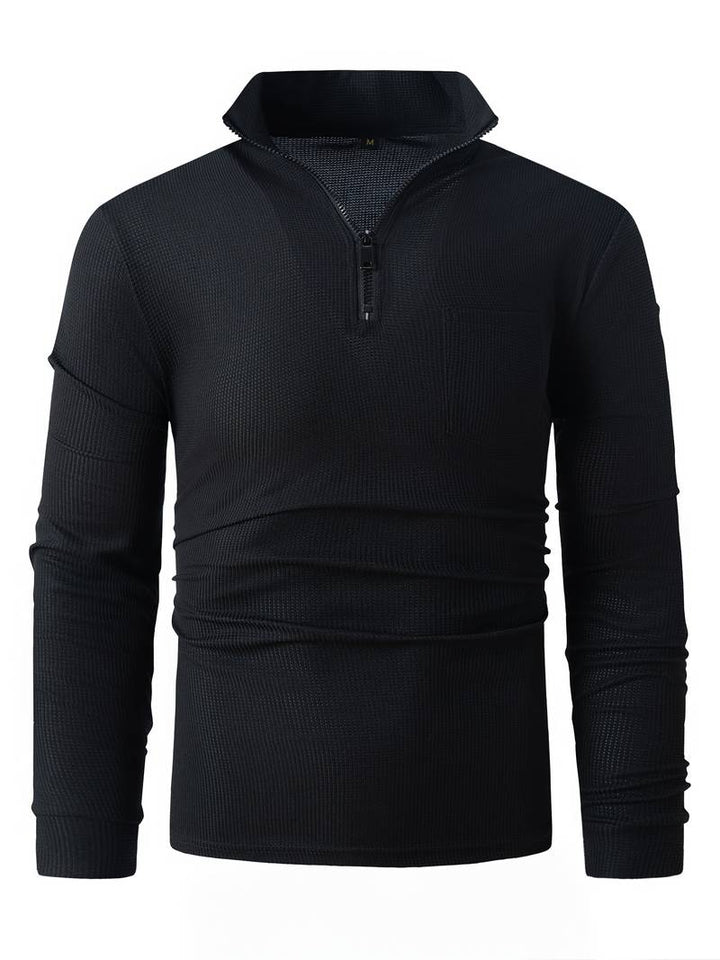 Levoire | Chemise À Manches Longues Avec Col Montant