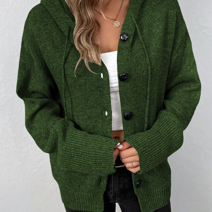 Levoire | Veste Élégante Avec Capuche : La Parfaite Combinaison De Style Et De Praticité Vert