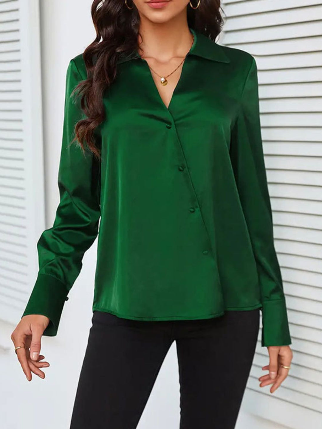 Levoire | Chemise Luxueuse À Manches Longues Avec Boutons