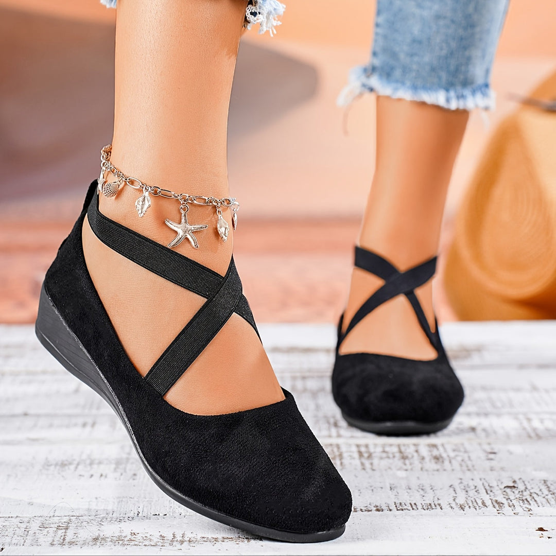 Levoire | Chaussures Compensées Légères Pour Femmes Noir