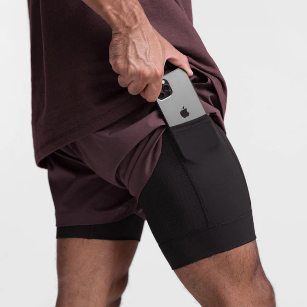Levoire | Performance Shorts Avec Poche Latérale Pratique Winerot
