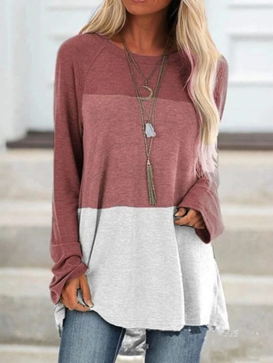 Levoire | Rento Long Sleeve Round Neck Rot