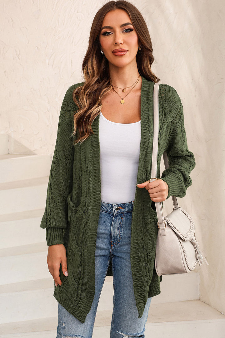 Levoire | Cardigan En Tricot À Motifs Ouverts