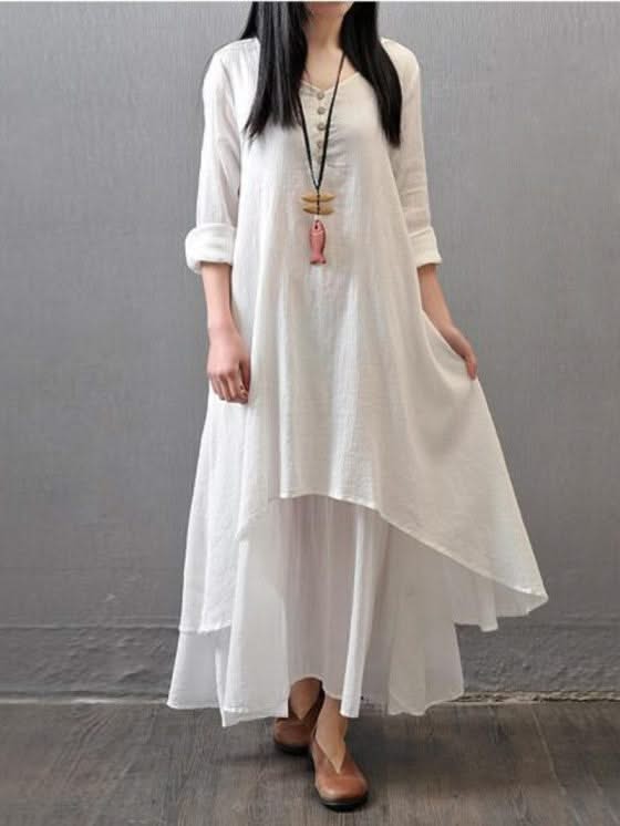 Levoire | Élégant Tissu En Faux Lin Blanc