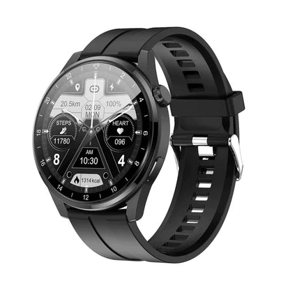 Levoire | Montre intelligente multifonction Renfort en caoutchouc noir