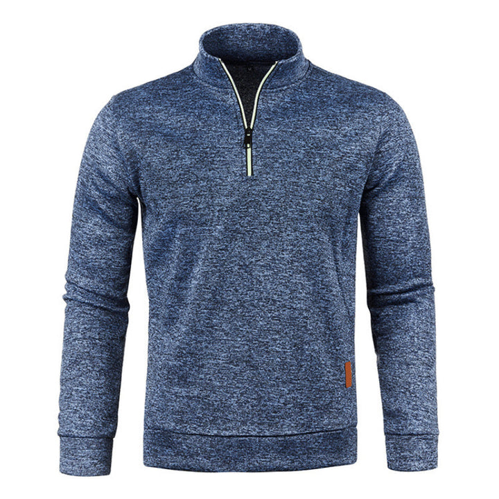 Levoire | Châssis En Tricot Chaud Avec Col Bleu