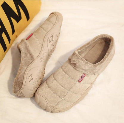 Levoire | Chaussons Doublés Polaire Antidérapants