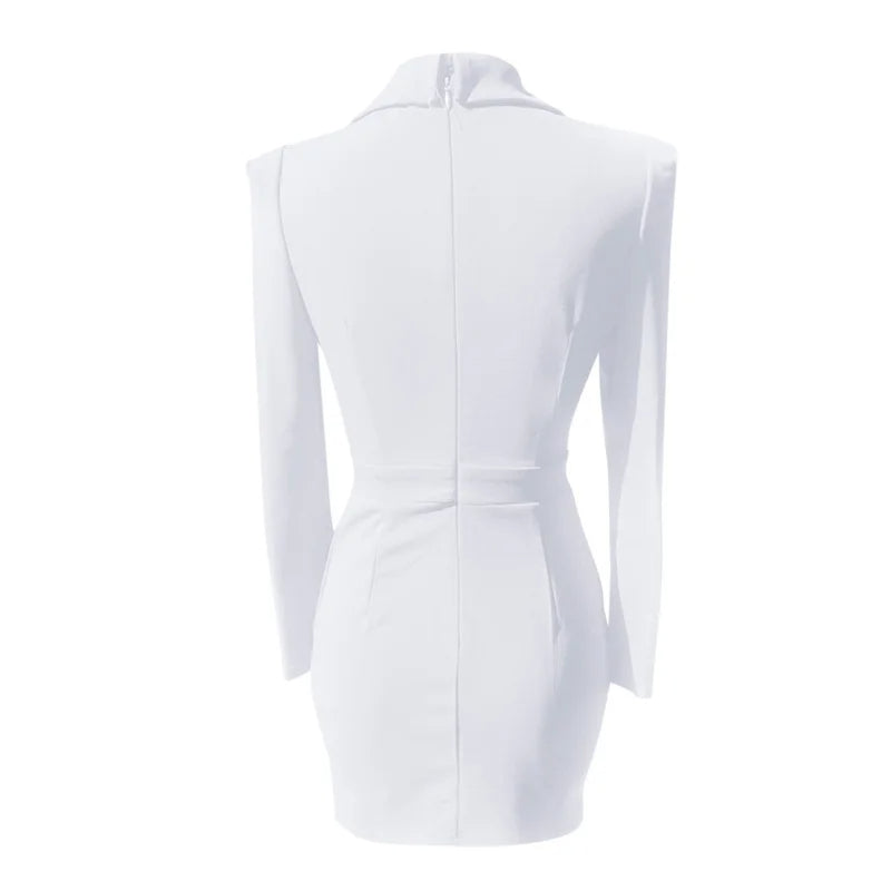 Levoire | Blazer Robe Avec Col Revers