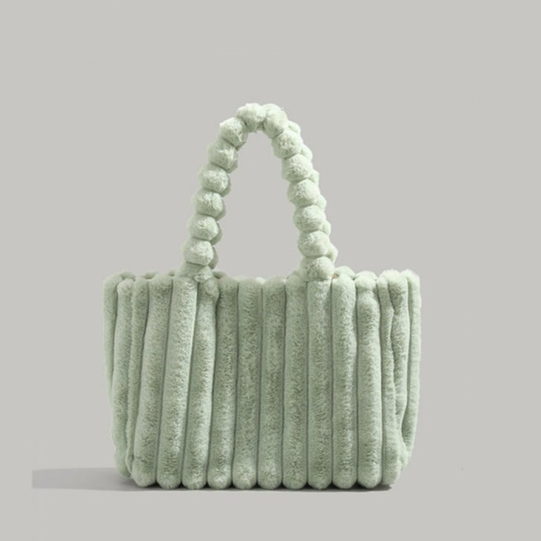 Levoire | Sac en peluche pour femmes Vert