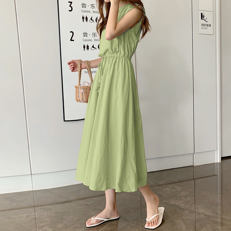 Levoire | Robe Midi Avec Franges Et Nœuds
