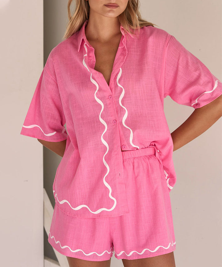 Levoire | Ensemble Co Ord Avec Imprimé Rosa