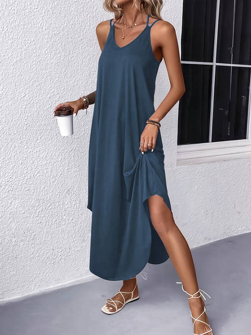 Levoire | Robe Sans Manches Bretelles Spaghetti