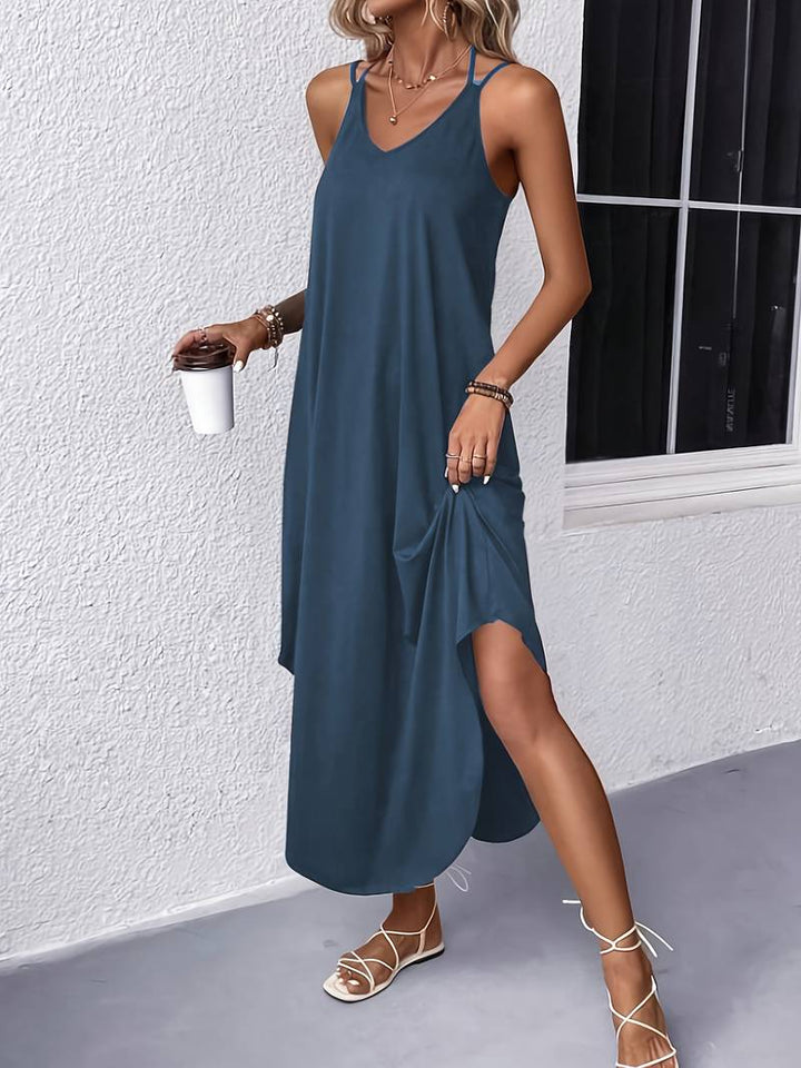 Levoire | Robe Sans Manches Bretelles Spaghetti
