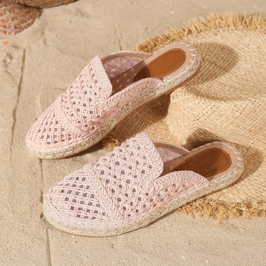 Levoire | Sandales Plates D'été Pour Femmes Rose