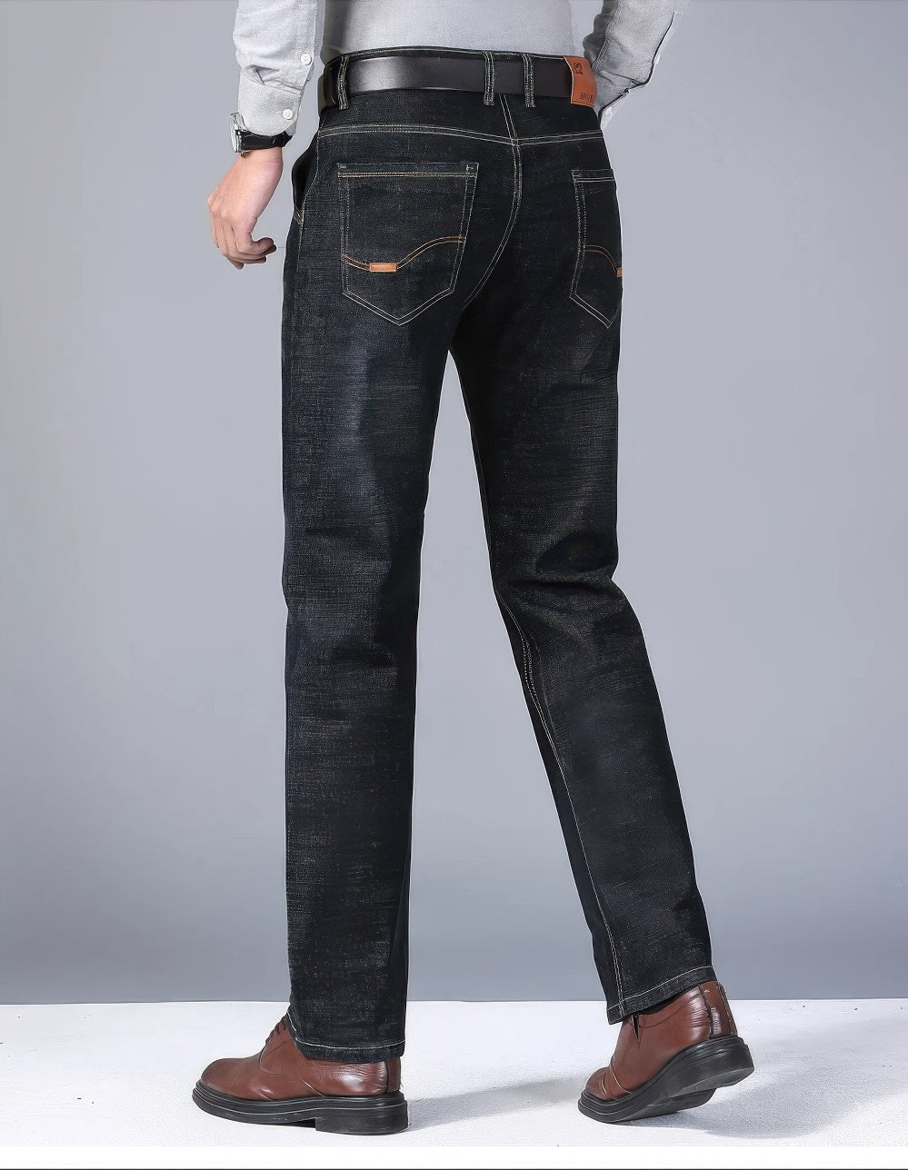 Levoire | Pantalons Classiques Affaires Confortable Coupe Droite