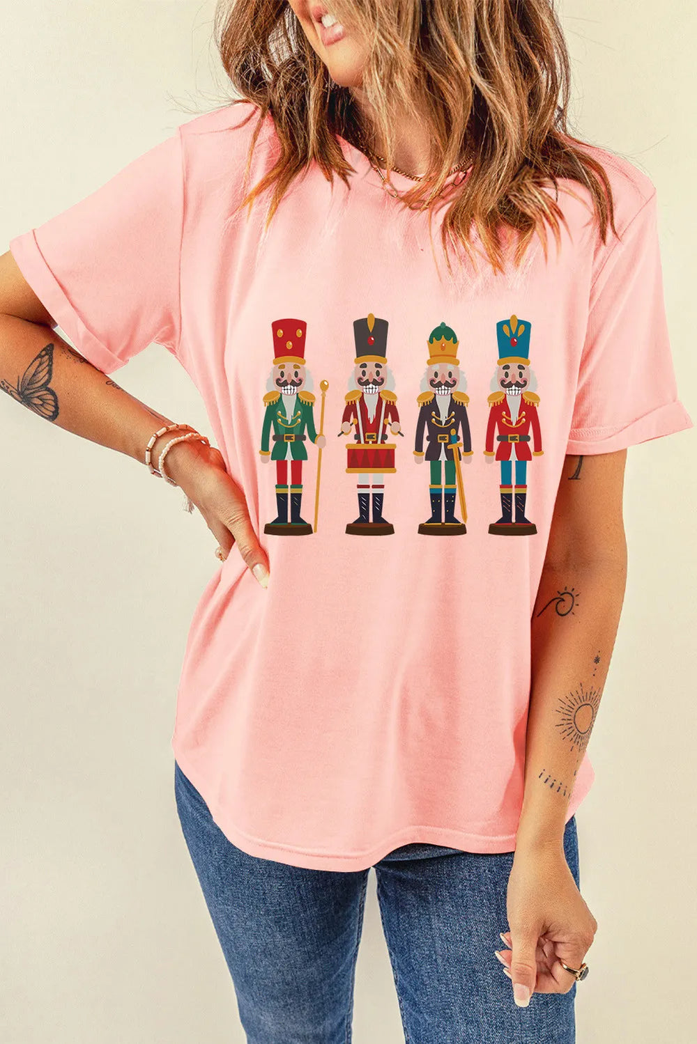Levoire | Casse-noix Col Rond T-shirt à Manches Courtes