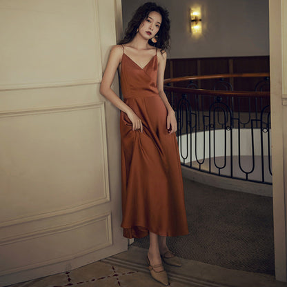 Levoire | Robe longue à col halter deluxe