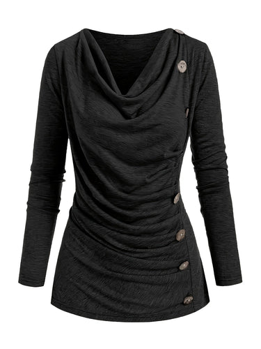 Levoire | Top Tricot Uni Avec Col Et Satin