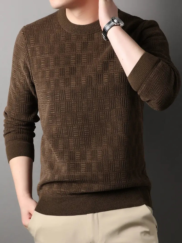 Levoire | Sweat-Shirt De Luxe Élégant Avec Col Rond Pour Hommes
