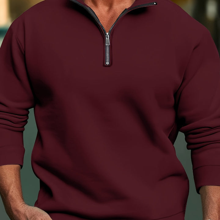 Levoire | Pullover Homme Avec Col Droit
