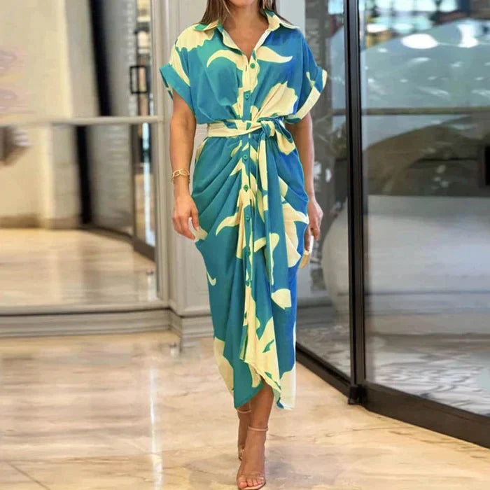 Levoire | Robe D'Été Pour Femmes Bleu