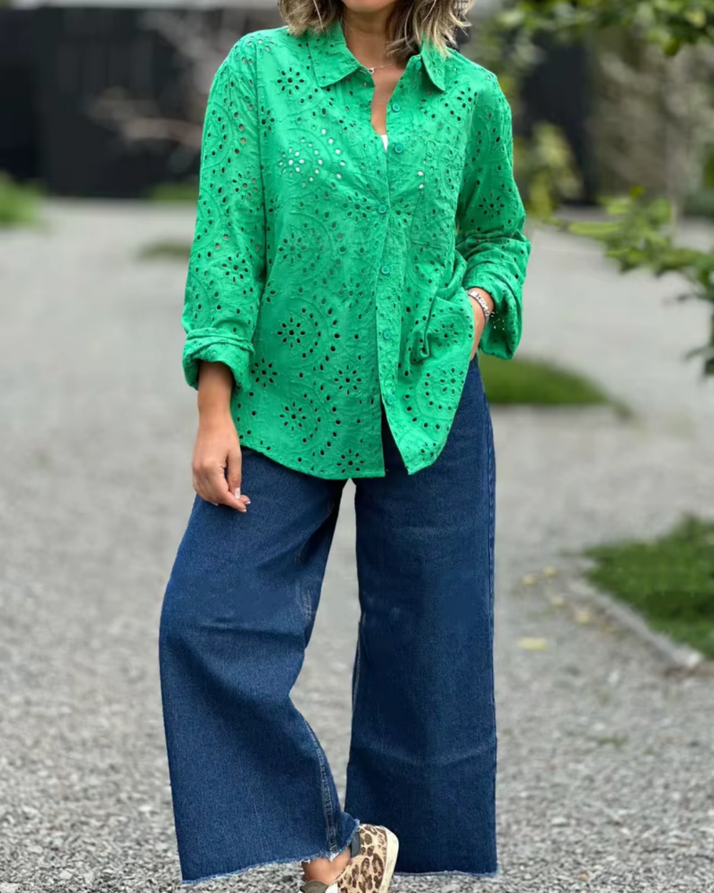 Levoire | Blouse en cotton brodée pour vos journées ensoleillées