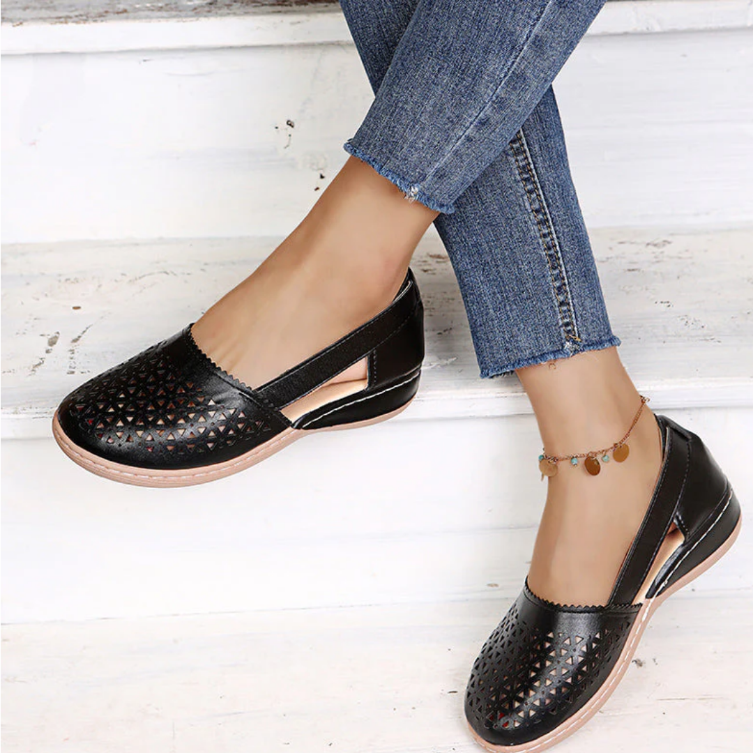 Levoire | Espadrille décontractée pour femmes Noir