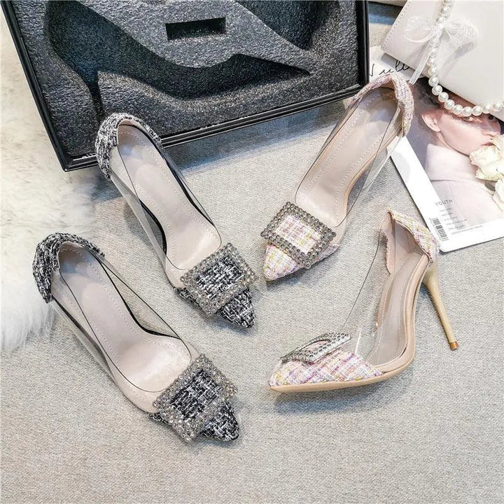 Levoire | Décolleté élégant avec talon stiletto et support de bijou