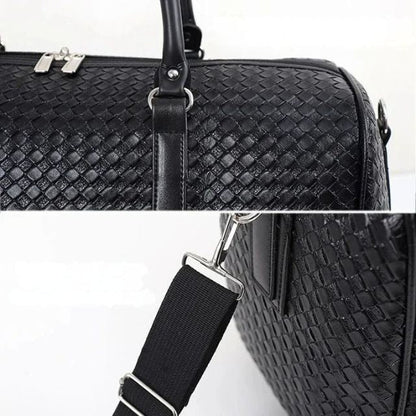 Levoire | Sac en cuir végétal matelassé avec bandoulière réglable