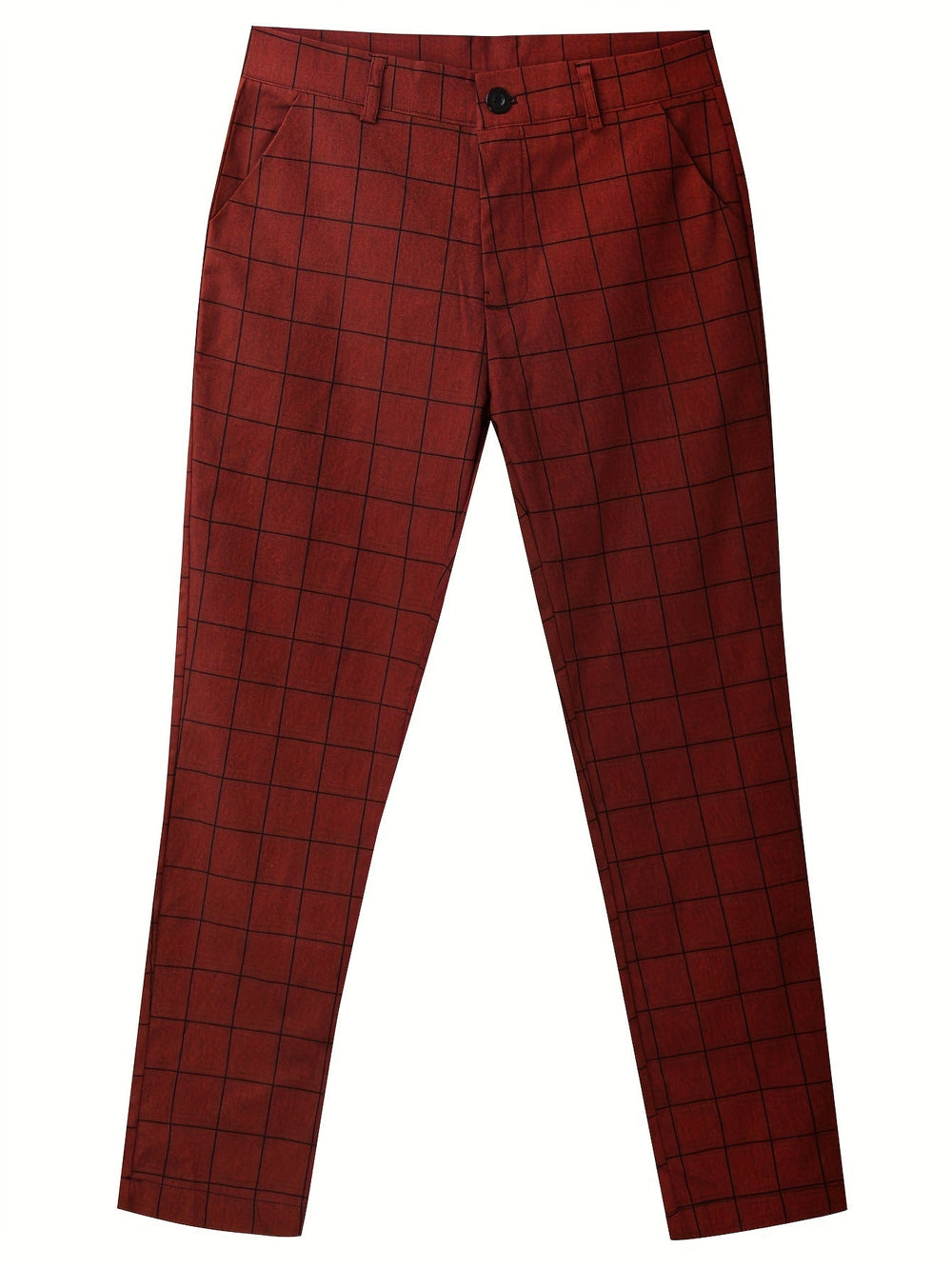 Levoire | Élégant Pantalon À Carreaux Pour Hommes