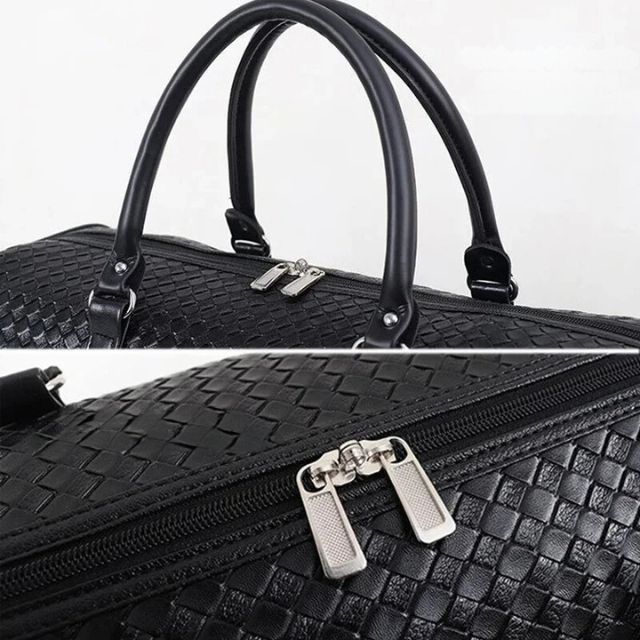 Levoire | Sac en cuir végétal matelassé avec bandoulière réglable