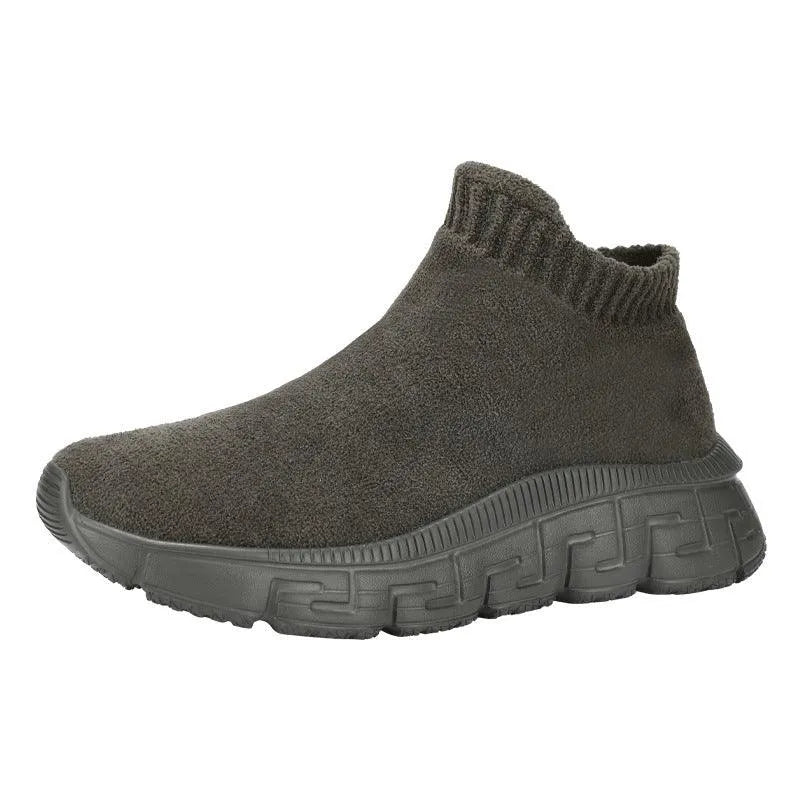 Levoire | Chaussures de sport en tissu sans lacets Vert foncé