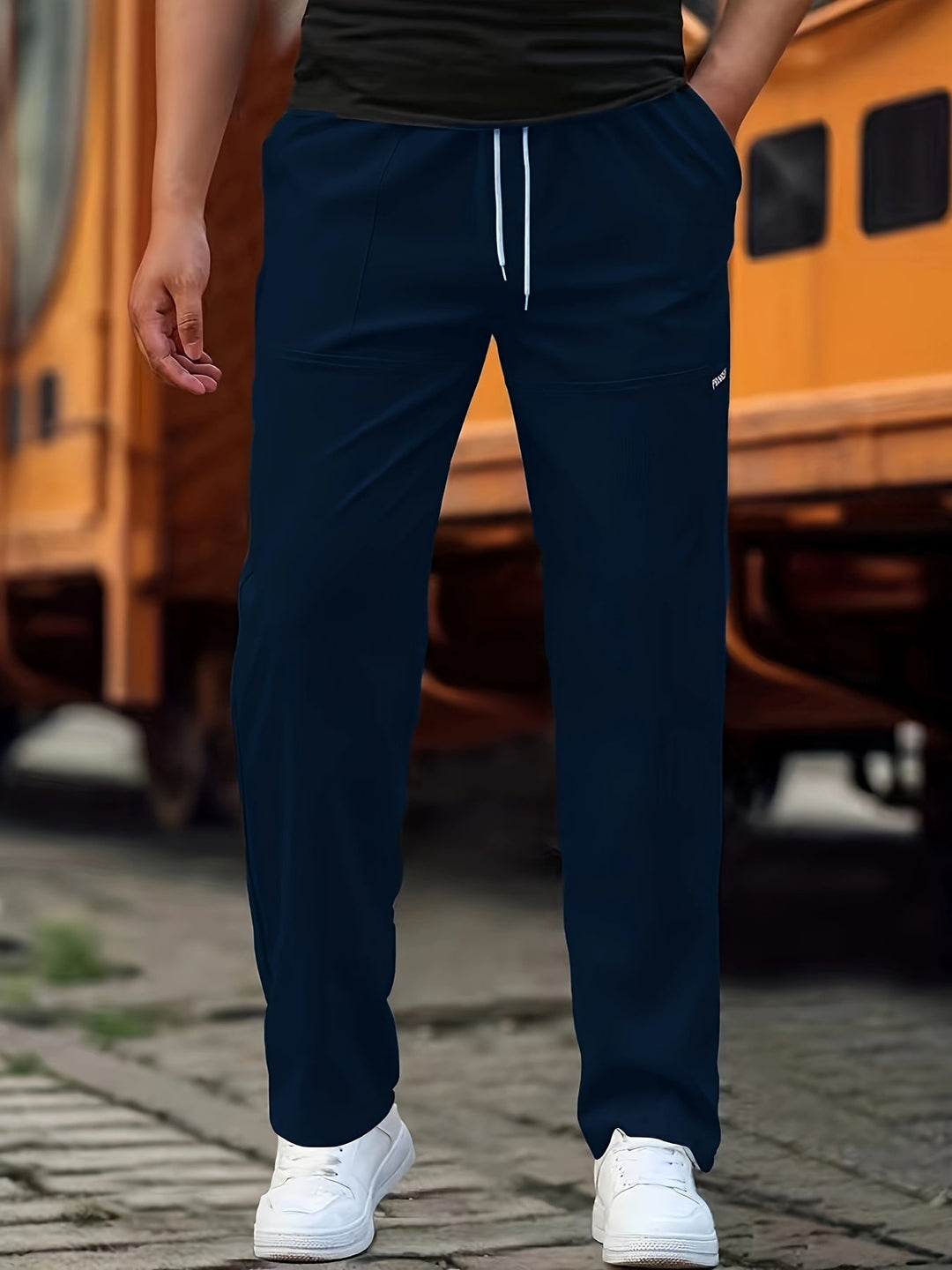 Levoire | Look Chic Confort Homme Moderne Bleu foncé