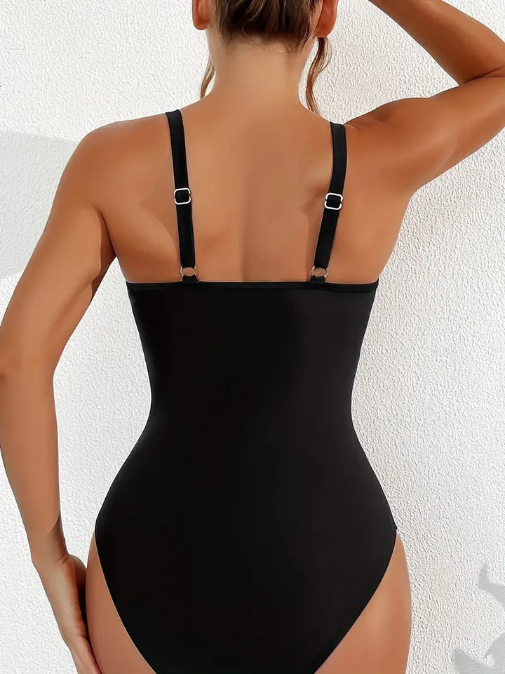 Levoire | Maillot De Bain Une Pièce Avec Panneaux En Mesh Pour Dames