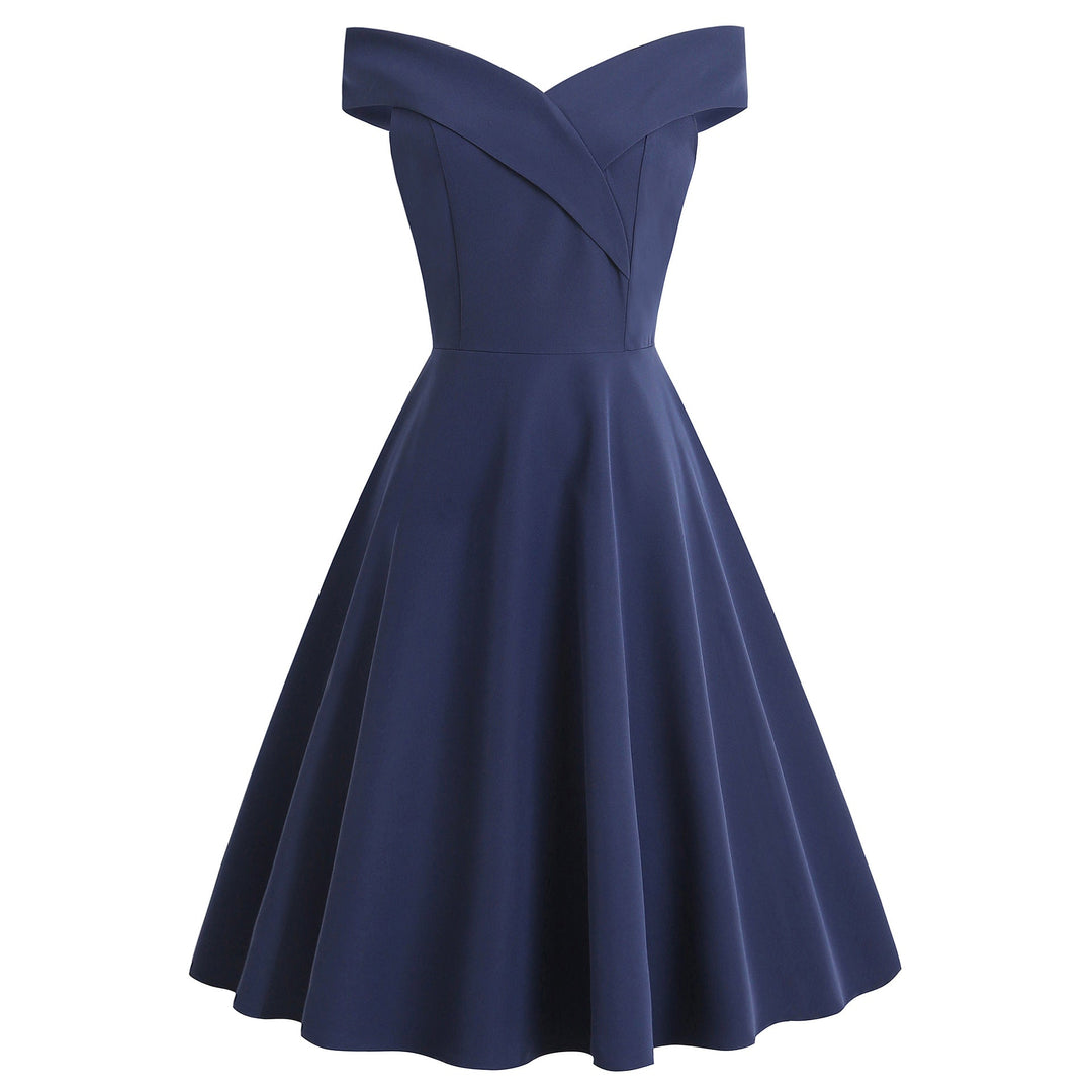 Levoire | Robe de cocktail vintage chic Bleu