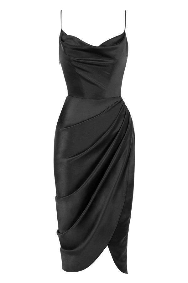 Levoire | Robe Maxikleid Balconette En Satin