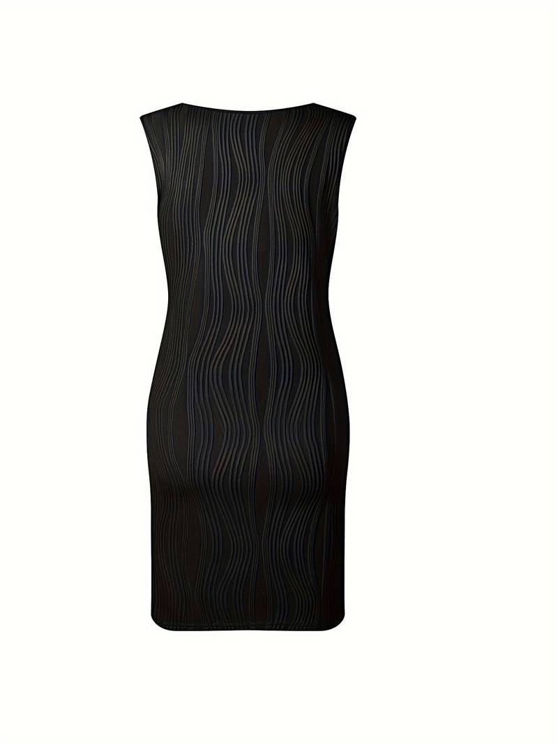 Levoire | Robe À Rayures Ondulées