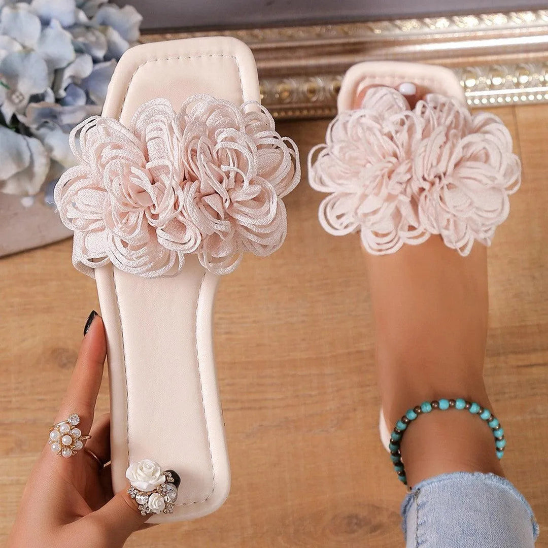 Levoire | Ballerines plates avec des fleurs